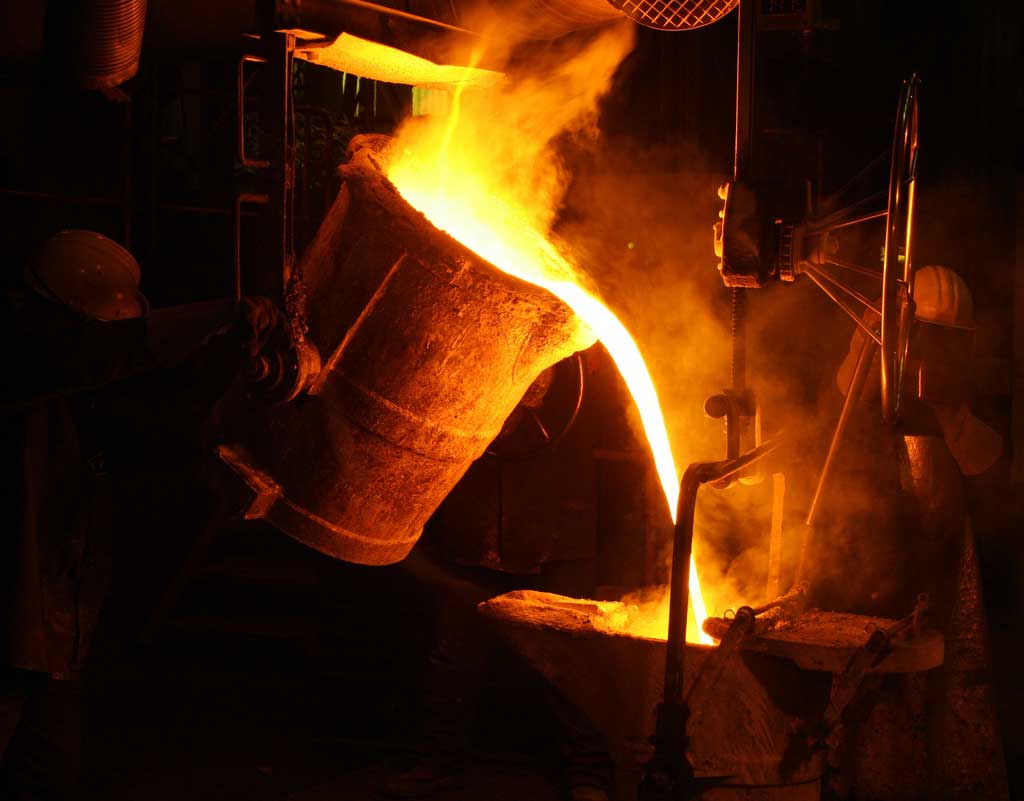 melting foundry steel iran perlite producer export